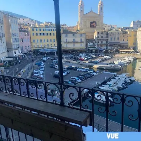 D'une Avec Vue Sur La Mer Balcon Amenage Et Wifi A Bastia A 3 Km De La Plage 바스티아